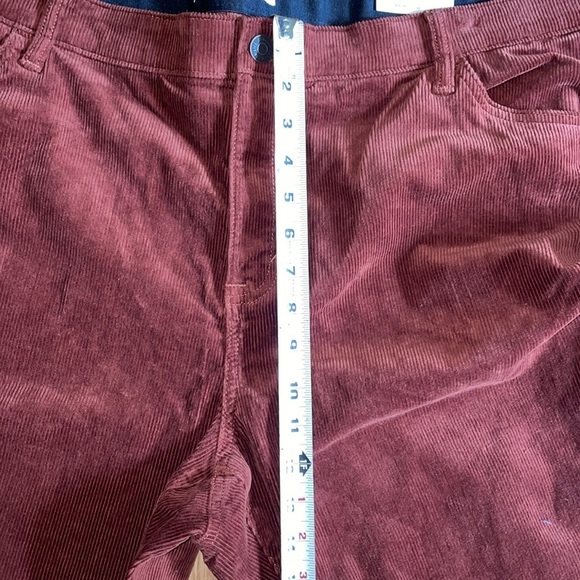 NWT Sonoma Straight corduroy Straight Leg Pants.  Size 24W. - Picture 5 of 8